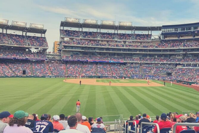 Washington Nationals Baseball Game Ticket Review - Seat Categories and Views at Nationals Park