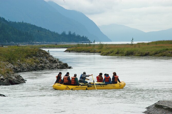 Chilkoot Trail Hike, Float, and Summit Drive - Floating on the Taiya River