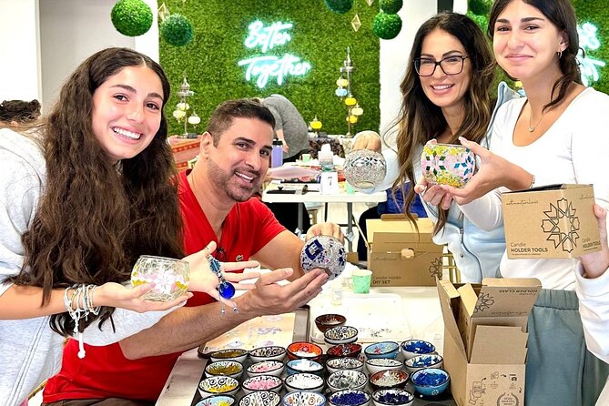 Dallas Mosaic Art Turkish Lamp Workshop - Accessibility Features
