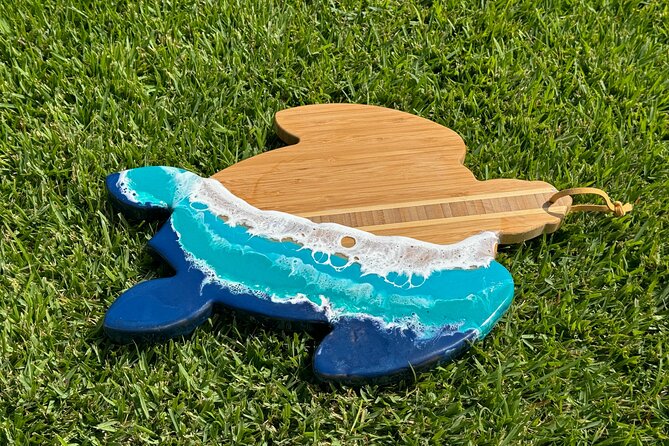 Epoxy Resin Cheese Board Art Class - Class Logistics