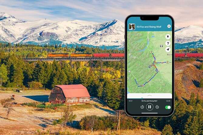 Glacier National Park in Two Medicine With Audio Guided Tour - How to Access the Tour