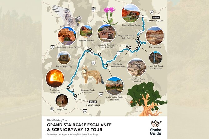 Grand Staircase Escalante and Scenic Byway 12 Audio Tour Guide - Immersive Audio Narration