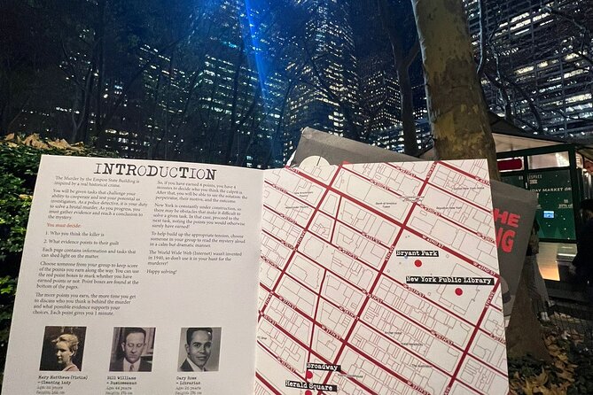 Interactive Mystery Hunt by Empire State Building in NYC - Accessibility Features
