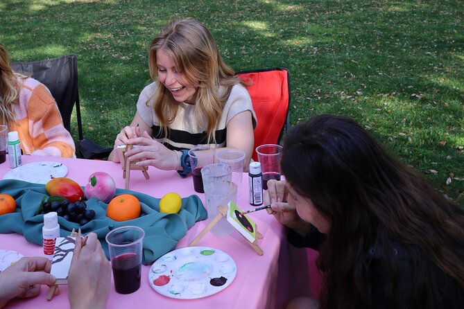 Paint Tiny Canvases in Forsyth Park - Beverage Policy
