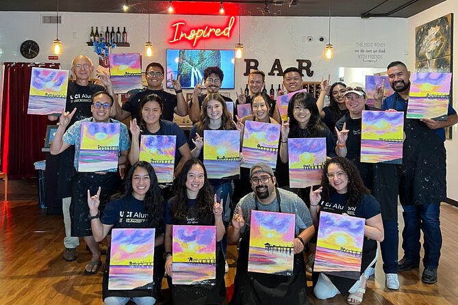 Premier Paint Wine Experience in Costa Mesa - Recap
