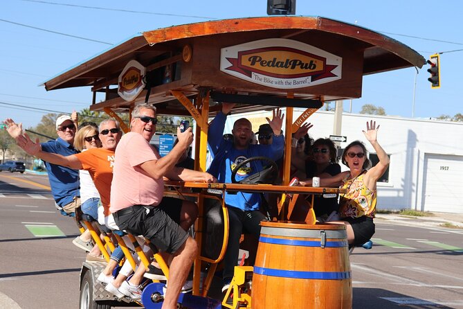 Private Bar Hopping Tour (For 8-15 People) on a Party Bike - Booking Information
