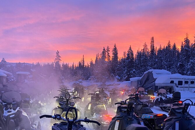 Turpin Meadow Ranch Snowmobiling Review - Pickup and Start Times
