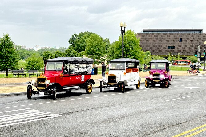 Washington DC Moonlight Tour by Electric Cart or Vintage Car - Accessibility