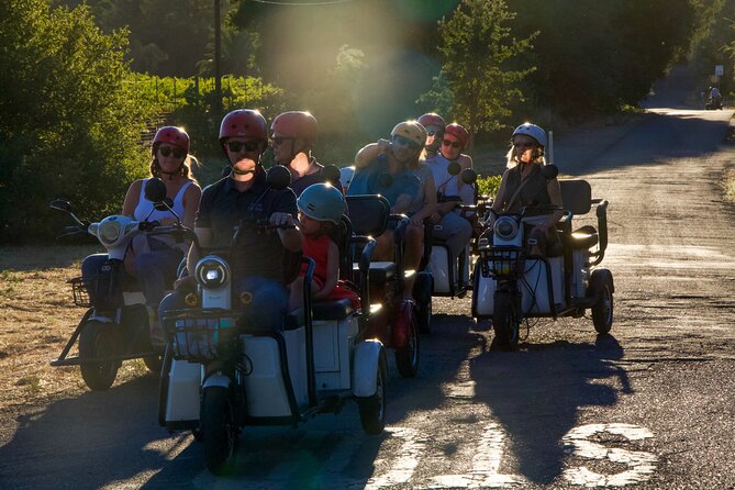 3 Hour Electric Trike Sunset Tour at Sonoma - Booking Information
