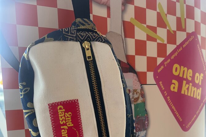 Design Your Own Upcycled Fanny Pack - Showcasing Your Finished Product