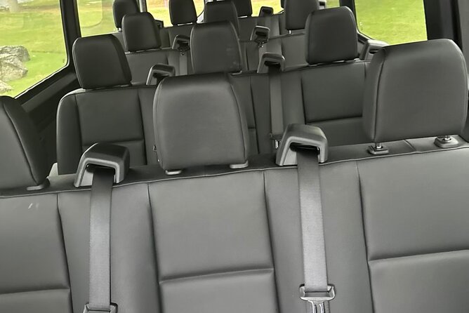Luxury Airport Van With Private Driver - Booking Information