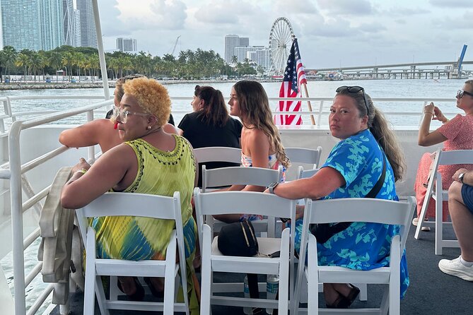 Miami Skyline and Biscayne Boat Party and Open Bar With Music - Booking Information