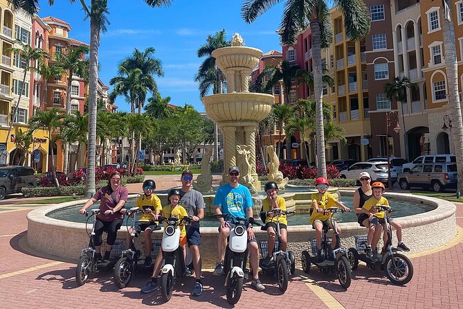 Naples Florida Electric Moped Tour - Family Fun - Easy to Ride - Health and Safety