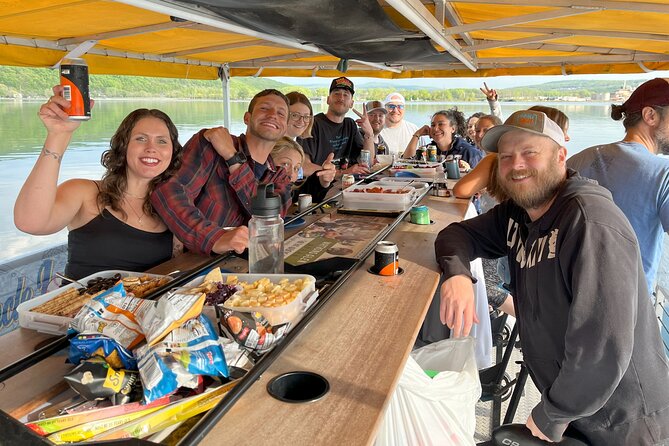 NEW 80 Minute Cycle Boat Tour of Seneca Lake in Watkins Glen - Exploring Seneca Lake
