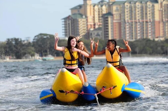 Private Banana Boat and Dolphin Spotting Review - Safety Measures and Equipment