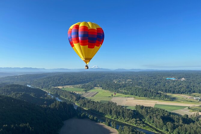 Sky Bound Adventures Snohomish Hot Air Balloon Ride - Celebrating Your Experience With Champagne