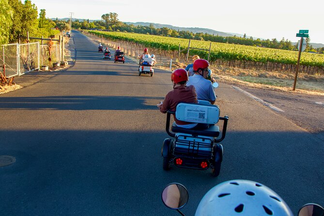 3 Hour Electric Trike Sunset Tour at Sonoma - Highlights of the Tour