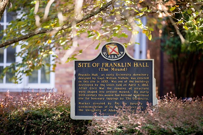 Adventurous Walking Tour of University of Alabama - Booking Information