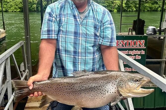 Amazing Fishing Trip Captain B's Fishing Guide Service + Lodging - Navigating the Waterways of Fall Creek Marina
