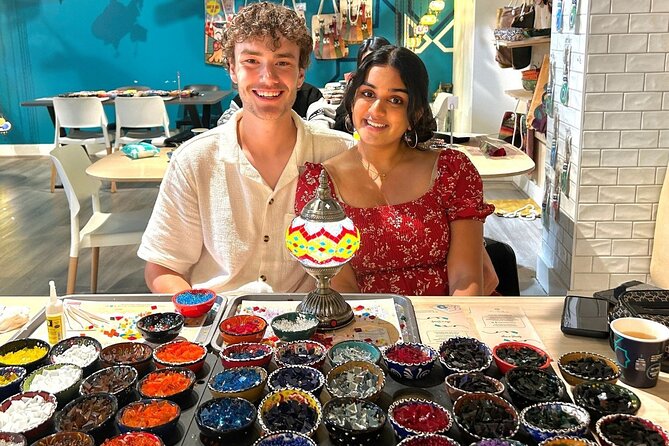 Dallas Mosaic Art Turkish Lamp Workshop - Experience Highlights
