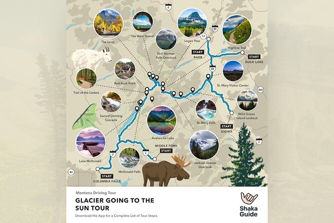Glacier National Park Audio Tour for Going to the Sun Road - Exploring Going to the Sun Road