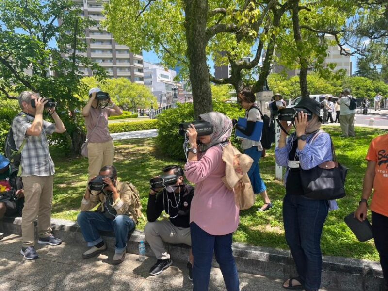 Hiroshima：Guided Virtual Tour/PEACE PARK TOUR VR - Guide and Interaction