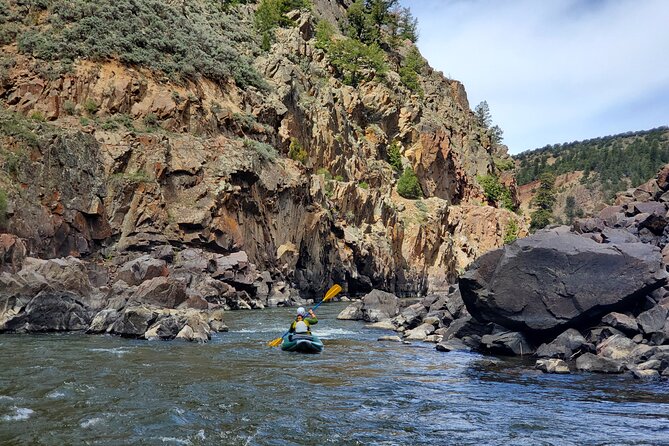 Inflatable Kayak Adventure Colorado River: Half Day Guided Tour - On the Water