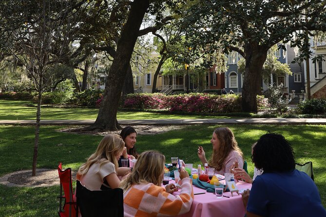 Paint Tiny Canvases in Forsyth Park - Booking and Cancellation