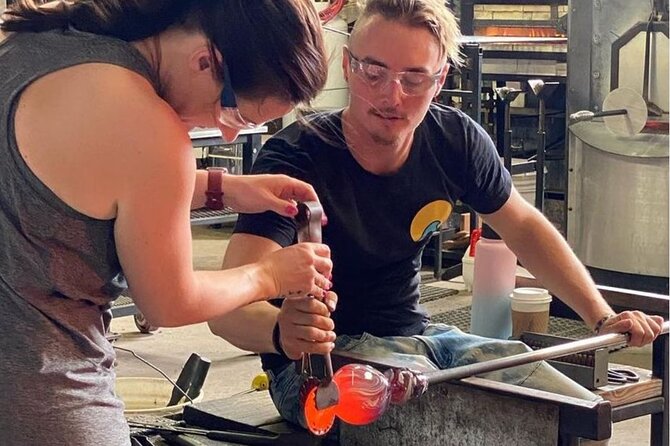 Private Two-Piece Glassblowing Lesson for Up To 4 People - Shipping and Pickup