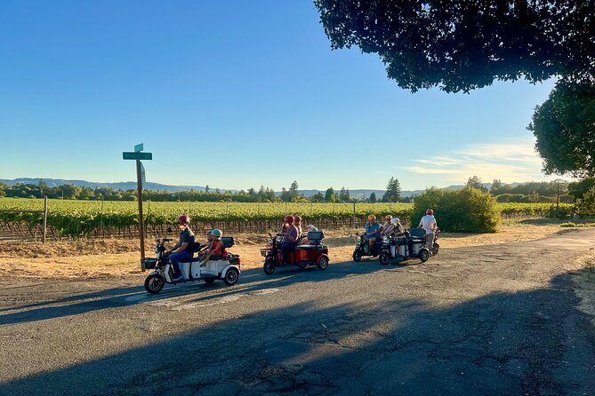 3 Hour Electric Trike Sunset Tour at Sonoma - What to Expect on the Tour