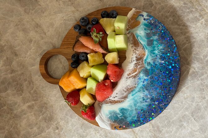Epoxy Resin Cheese Board Art Class - Safety Considerations