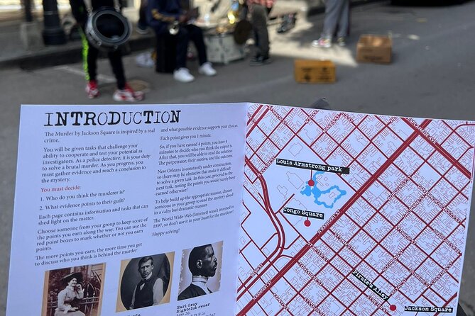 Murder by Jackson Square Interactive Scavenger Hunt - Frequently Asked Questions