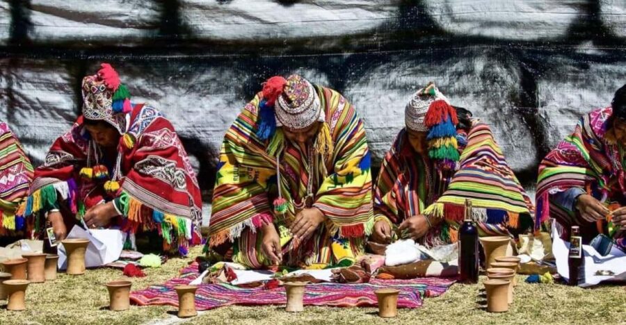 Cusco: Fire Ceremony at Huayllarcocha Lagoon