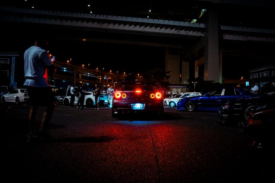 Daikoku PA Touring Tour With R34 R35 GT-R