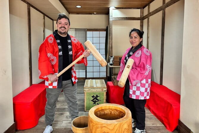 【For Adult】Traditional Mochi Pounding Experience With Tasting - Key Points