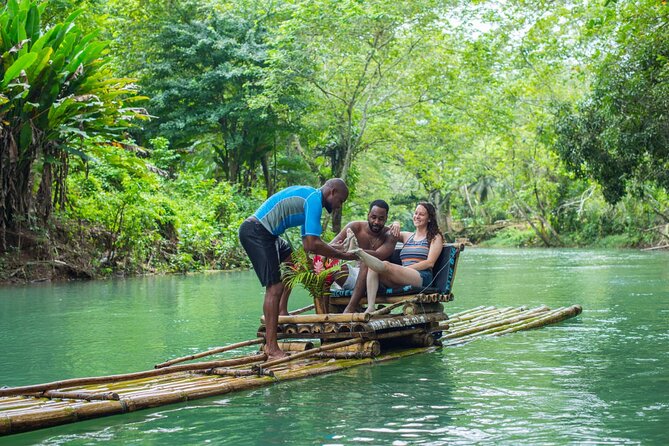 Lethe Bamboo Rafting Tour With Lime Stone Massage & Jet Ski Mobay - Overview of the Lethe Bamboo Rafting Tour