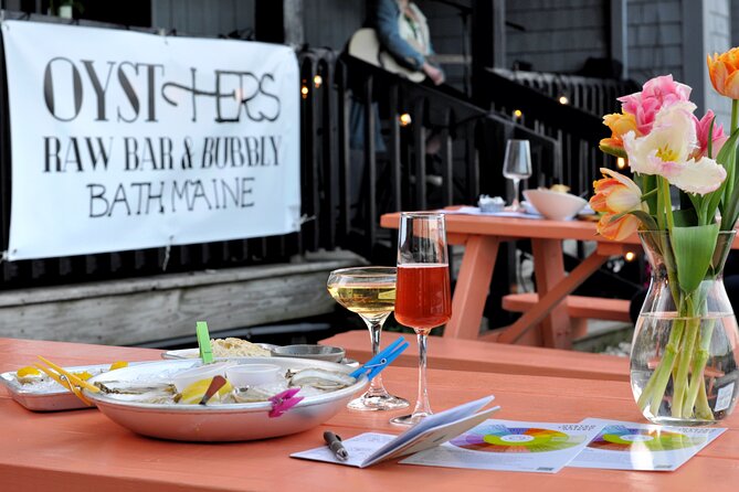 Maine Oyster & Bubbles Tasting With an Expert in Bath, ME - Key Points