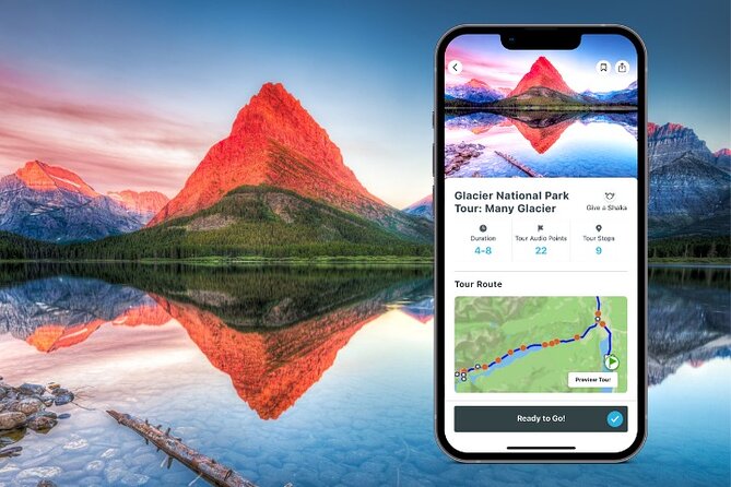 Many Glacier Tour in Glacier National Park With Audio Guide - Key Points