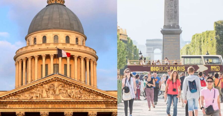 Paris: Big Bus Hop-On Hop-Off Tour and Pantheon Entrance