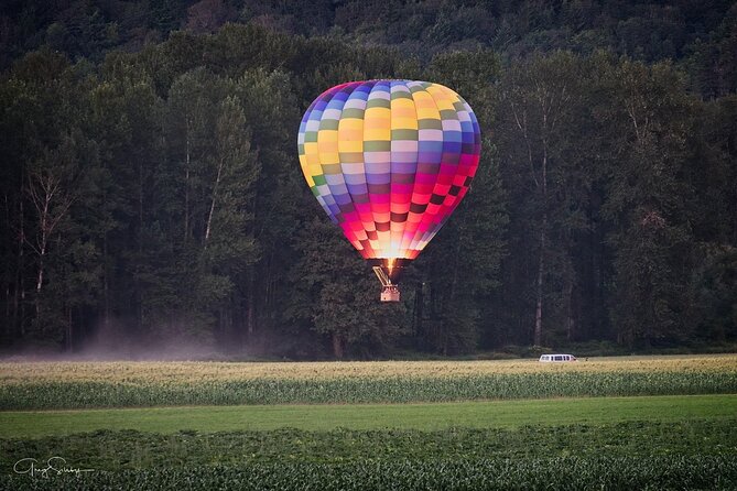 Sky Bound Adventures Snohomish Hot Air Balloon Ride - Key Points