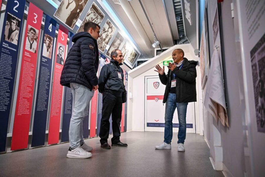 Cagliari Stadium Experience With Sardinian Aperitif - Behind the Scenes: The Press Room Experience
