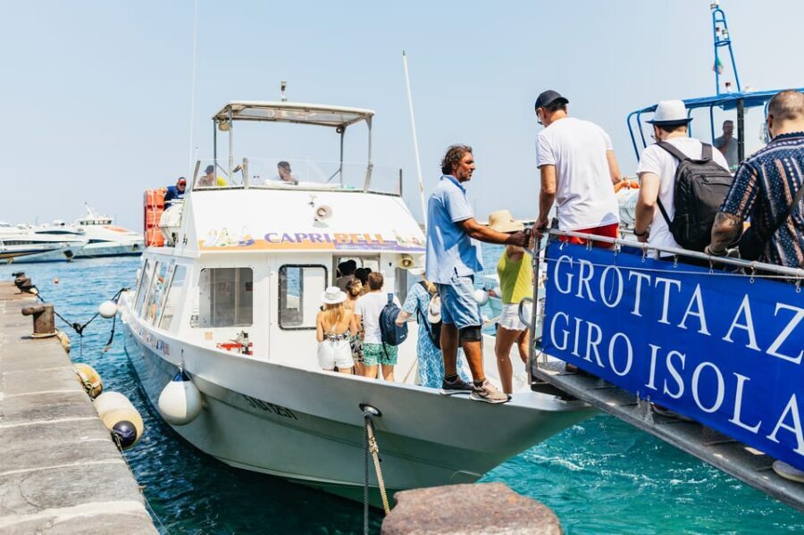 Capri: Island Boat Tour and Optional Blue Grotto Visit - Tour Highlights and Iconic Sites