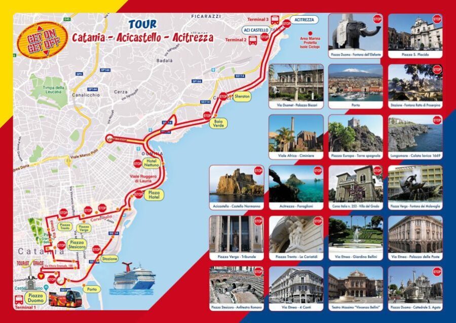 Catania: Hop-On Hop-Off Bus Tour to Acicastello & Acitrezza - Ticket Information and Pricing