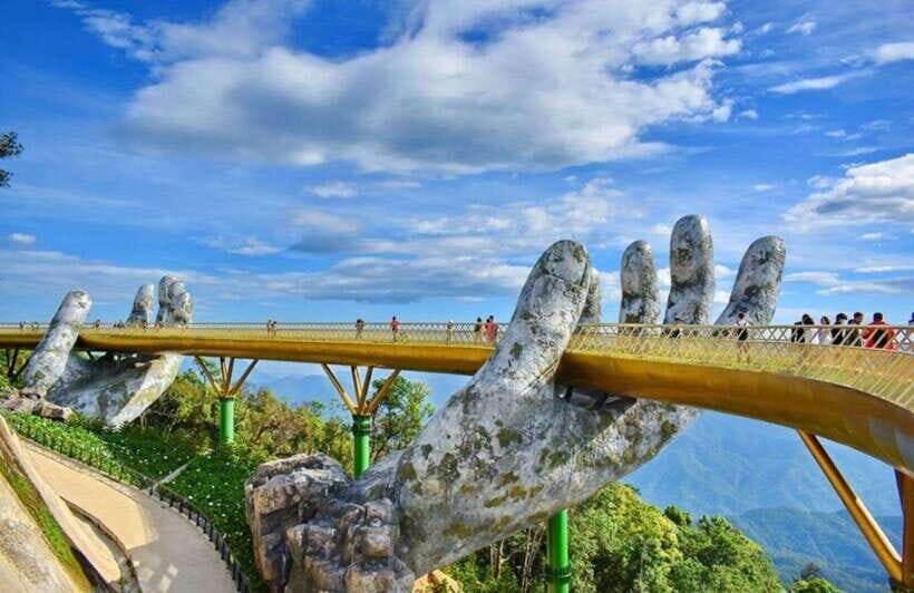 Chan May Port to Golden Bridge- BaNa Hills - Marble Mountain - Discover the Wonders of the Golden Bridge