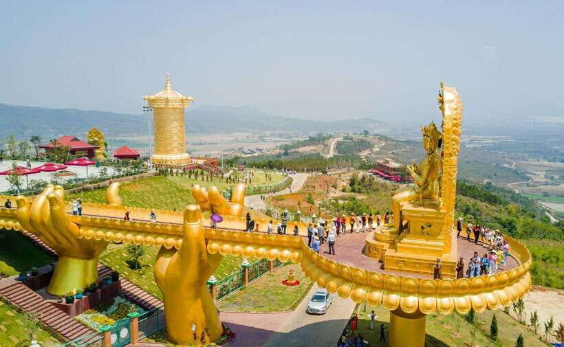 Dalat: Linh Phuoc Pagoda and Stupa of the Prayer Wheel - Itinerary Details