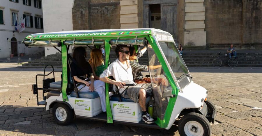 Florence: 60-Minute Eco-Friendly Golf Cart City Tour - Key Landmarks to Explore