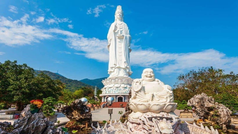 From Da Nang/Hoi An: Private Ngu Hanh Son, Linh Ung& Hoi An - Marble Mountain (Ngu Hanh Son)