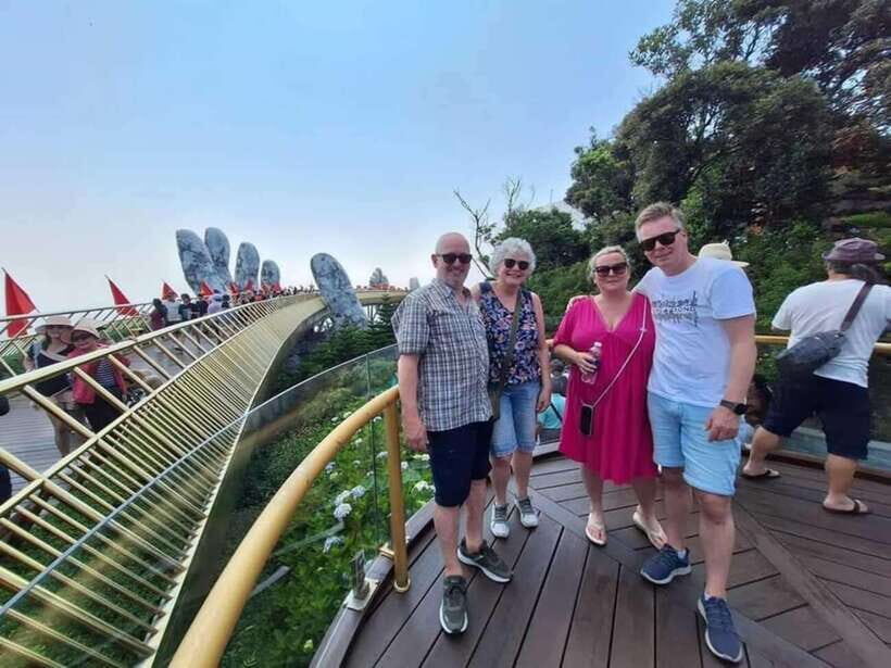Golden Bridge -BaNa Hills &Marble Mountain From Tien Sa Port - Itinerary Highlights