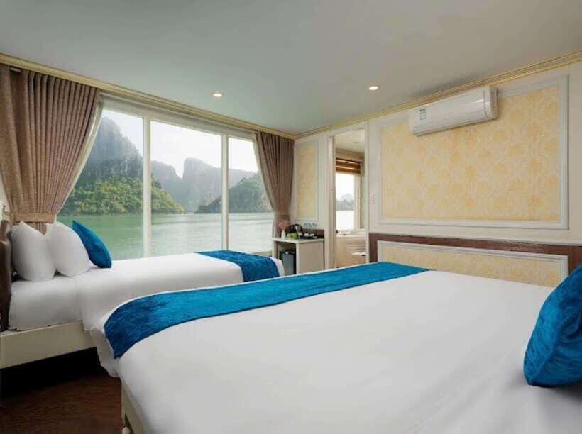Hanoi: Ha Long 2D 1N Cruises: Bancony, Beach, Meals, Caves - Itinerary Highlights
