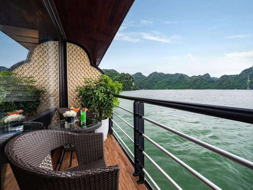 Hanoi: Halong & Lan Ha Bay 2-Day 5-Star Cruise With Balcony - Itinerary and Activities